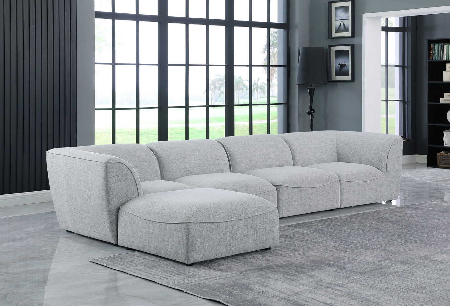 Miramar - 5 Piece Modular Sectional
