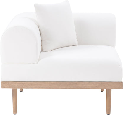 Laguna - Resilient Water Resistant Fabric Upholstered Outdoor Patio Modular Corner Chair