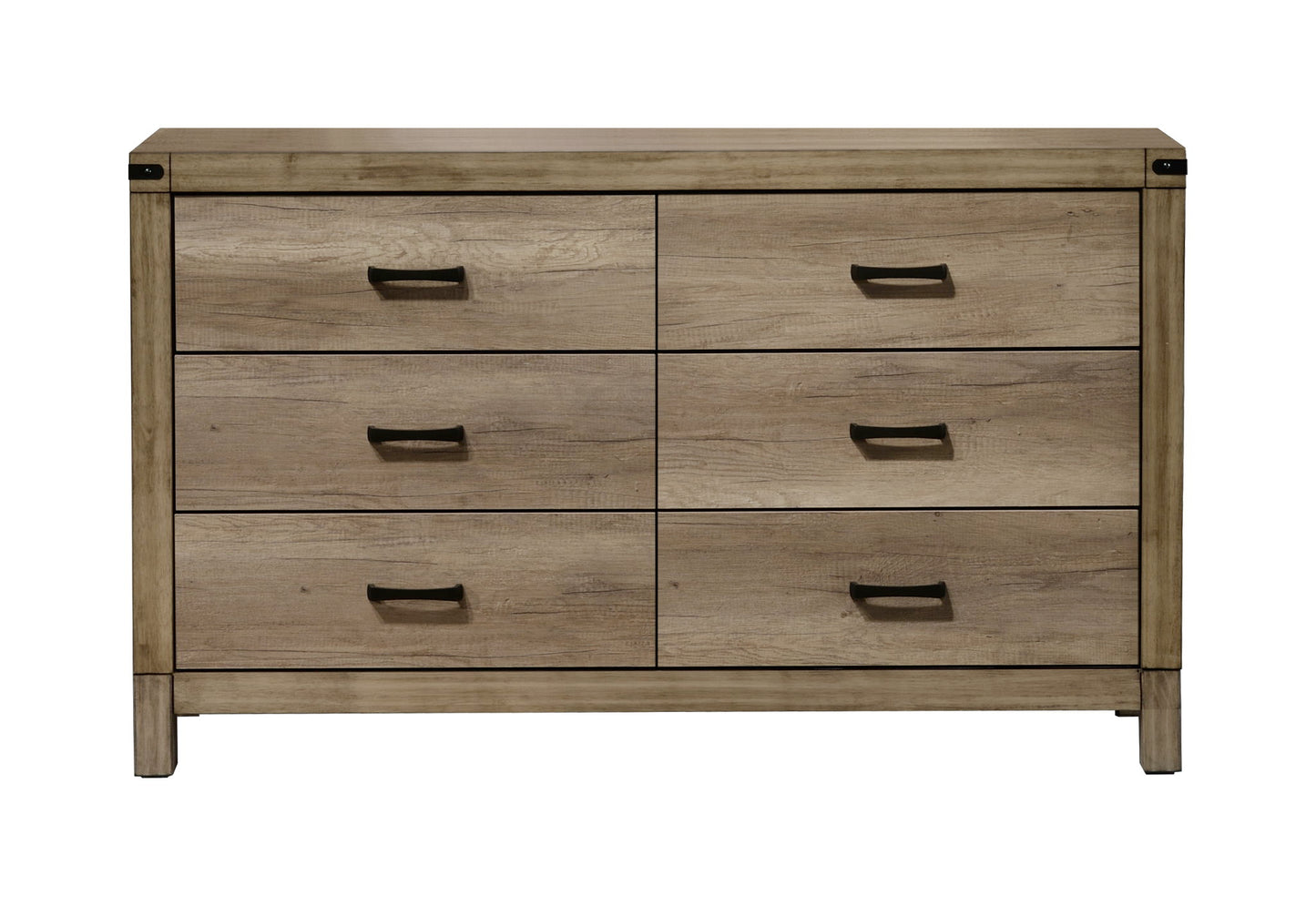 Matteo - Dresser & Mirror - Brown