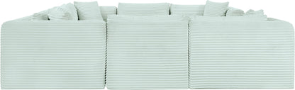 Shaggy - 8 Piece Modular U-Shaped Sectional