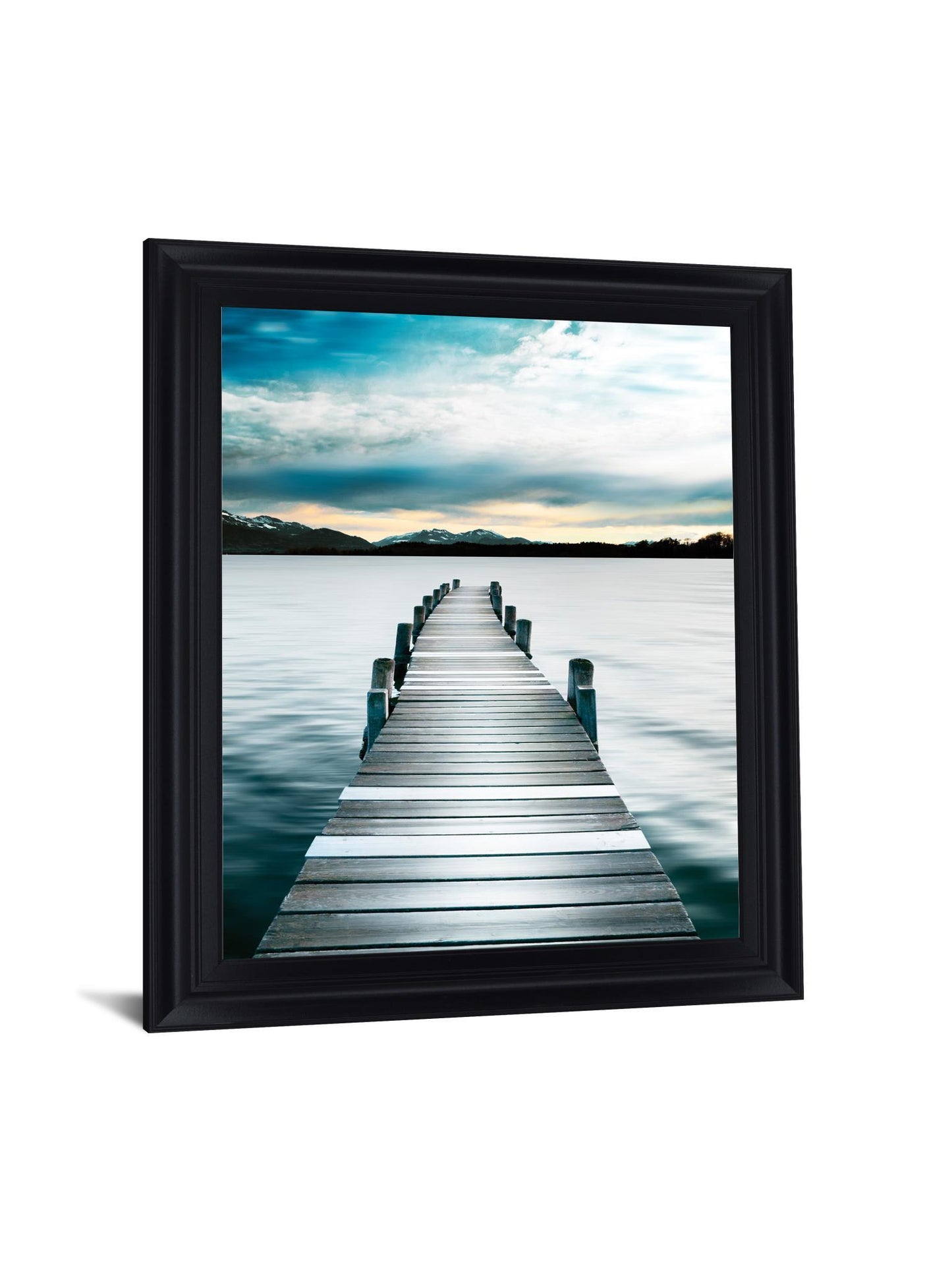 Azure Tranquility - 28" x 34" Framed Wall Art