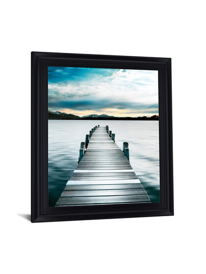 Azure Tranquility - 28" x 34" Framed Wall Art