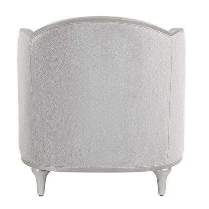 Kasa - Chair With Pillow - Beige Linen & Champagne