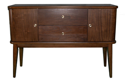 Server 2 Drawer And 2 Cabinet Server - Cherry