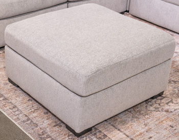 ModMax Luxe - Oversized Accent Ottoman - Flint