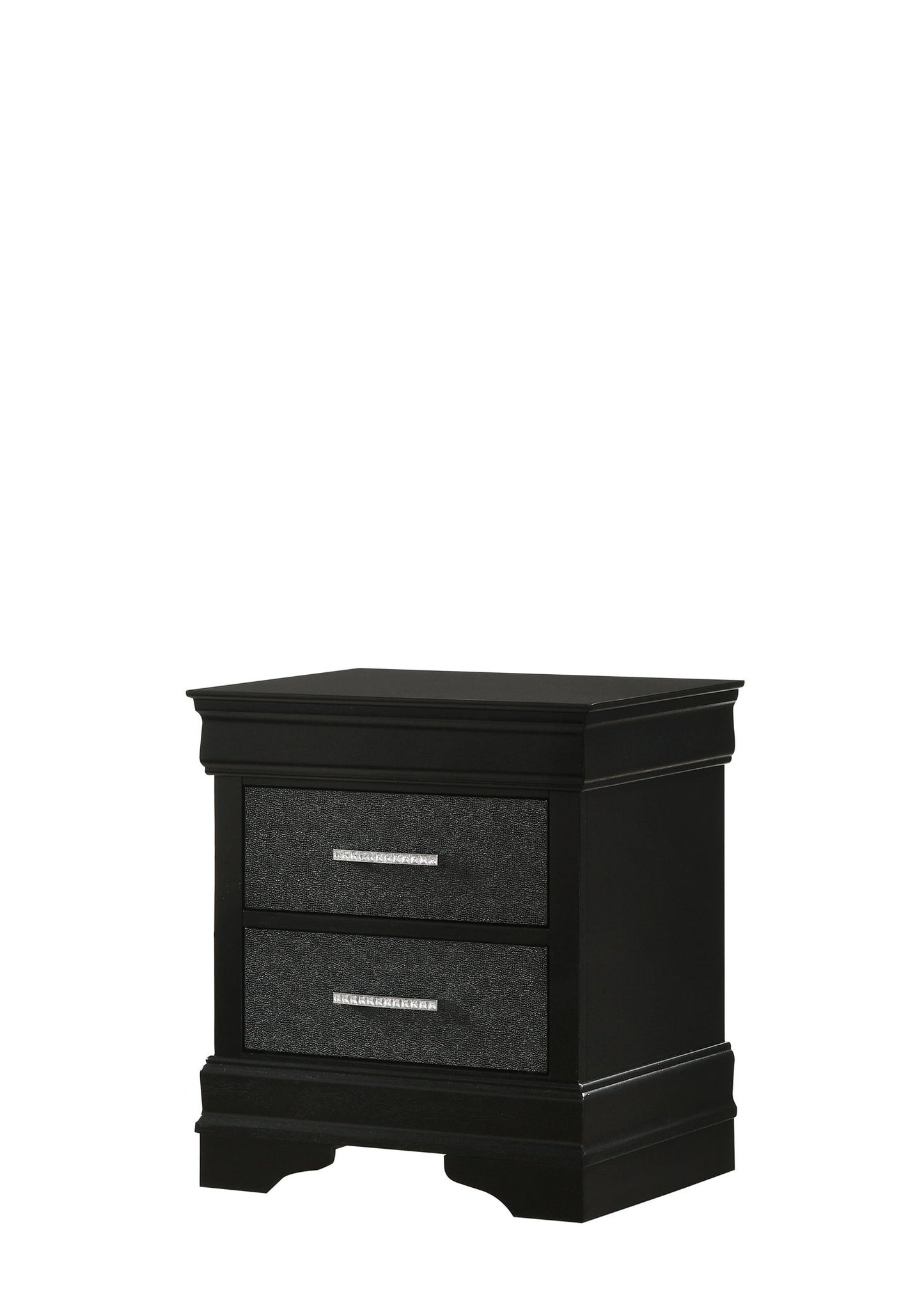Amalia - King 5 Piece Bedroom Set - Black