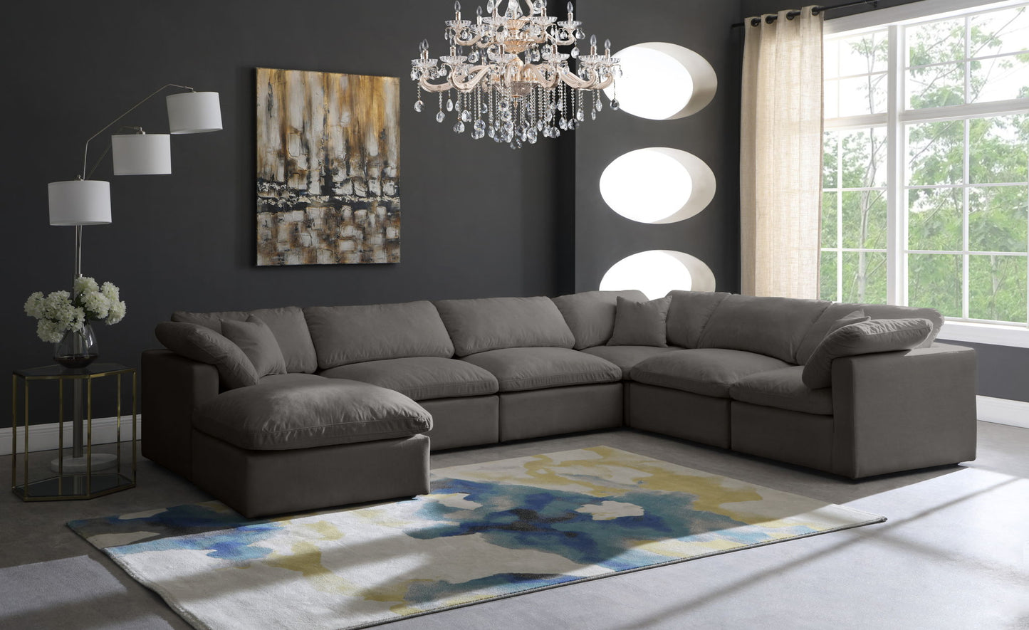 Plush - 7 Piece Modular Sectional