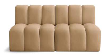 Arc - Velvet 2 Seats Modular Sofa