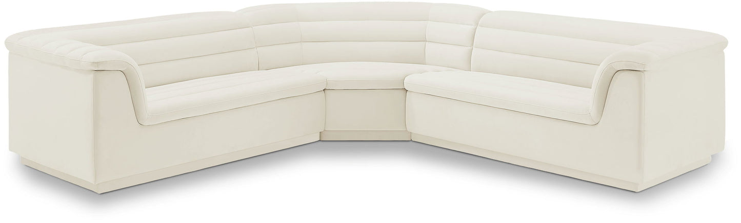 Cascade - Velvet Modular Sectional