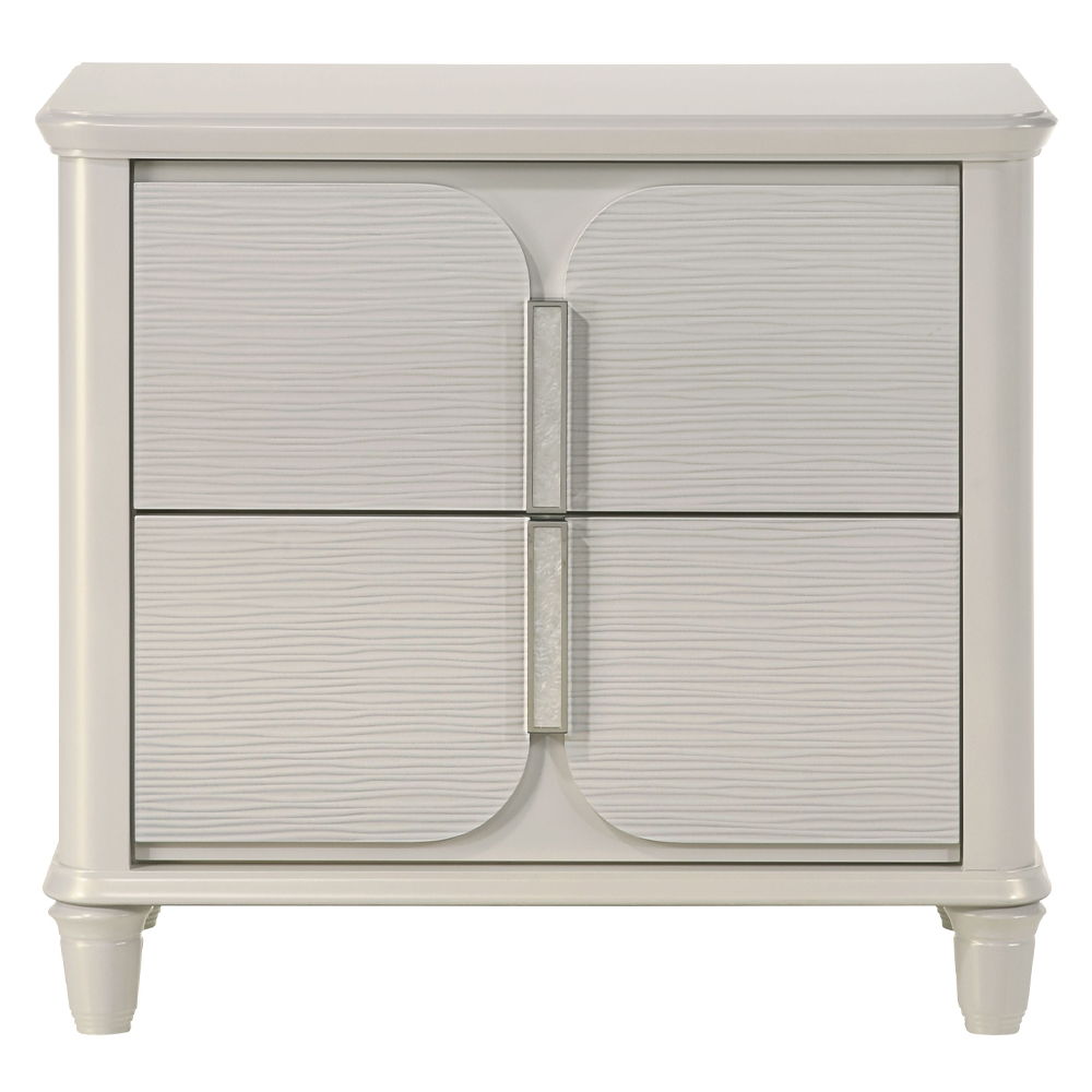Laveda - Nightstand - Pearl White