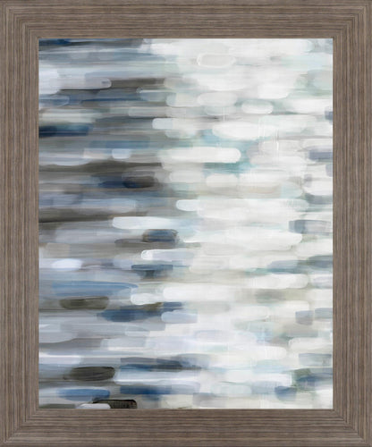 Misty Tidescape - 28" x 34" Framed Wall Art