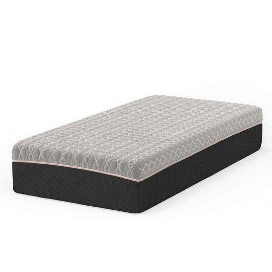 Copper Lux Hybrid - 14" Mattress With Copper Infused Contouring Memory Comfort Layer And Supportive Coil System