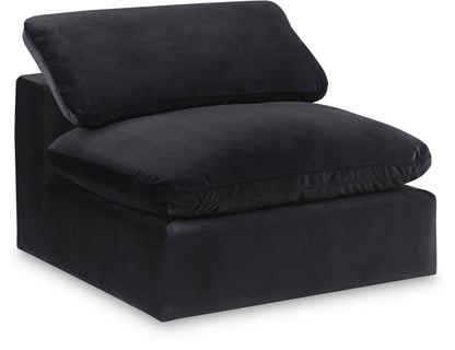 Comfy - Velvet Armless Chair