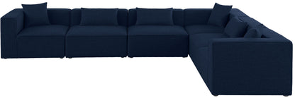 Cube - Linen 6 Piece Modular Corner Sectional