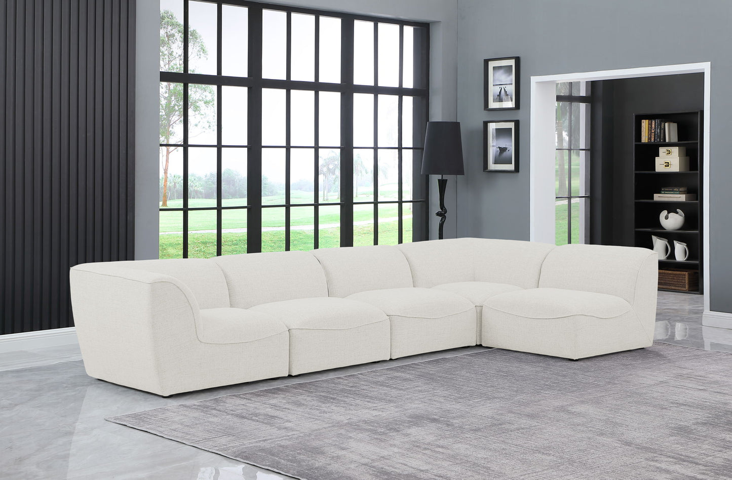 Miramar - 5 Piece Modular Sectional