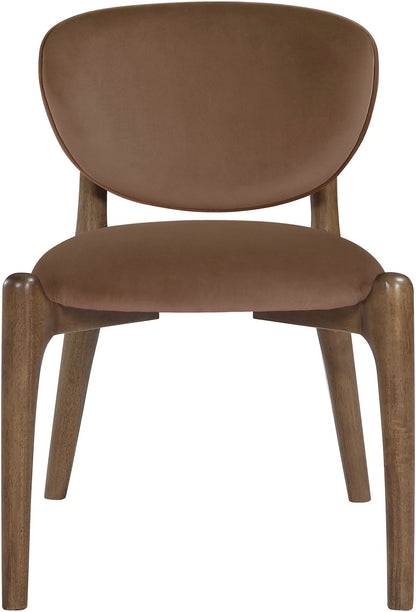 Velora - Upholstered Dining Chair (Set of 2) - Brown Base