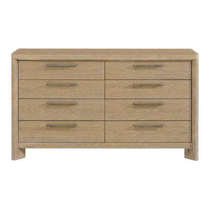 8 Drawer Dresser - Tan - Wood