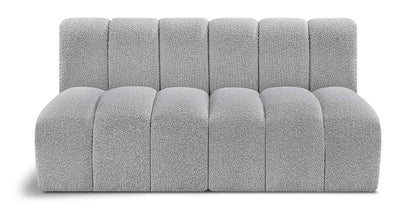Arc - Boucle Fabric 2 Seats Modular Sofa