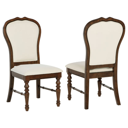 Claire - Upholstered Dining Side Chair (Set of 2) - Ivory