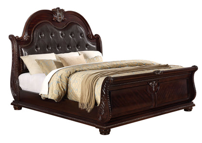 Stanley - King Bed - Cherry