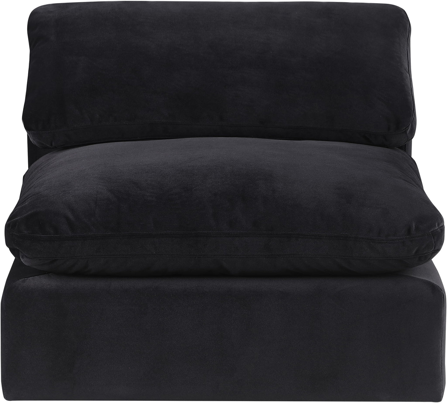 Comfy - Velvet Armless Chair