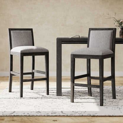 Upholstered Barstools (Set of 2)