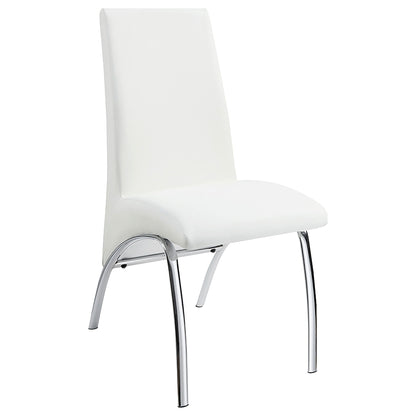 Darby - Upholstered Dining Side Chair (Set of 2) - White