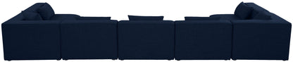 Cube - Linen 7 Piece Modular U-Shaped Sectional