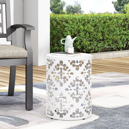 Outdoor Metal Modern Design End Table