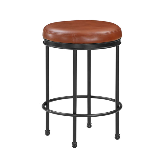 Michael - Backless Counter Height Stool - Caramel