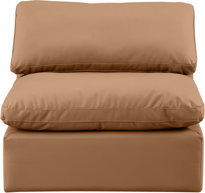 Indulge - Faux Leather Armless Chair