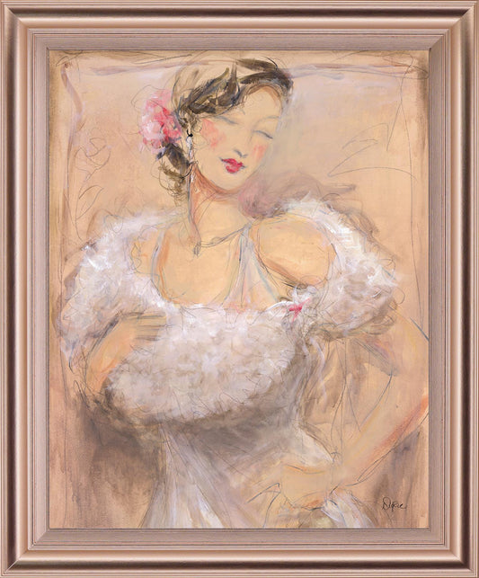 Blushed Reverie - 28" x 34" Framed Wall Art