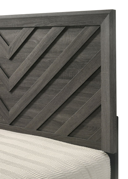 Valor - Queen Bed - Gray