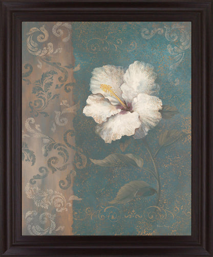 Gilded Petals - 28" x 34" Framed Wall Art