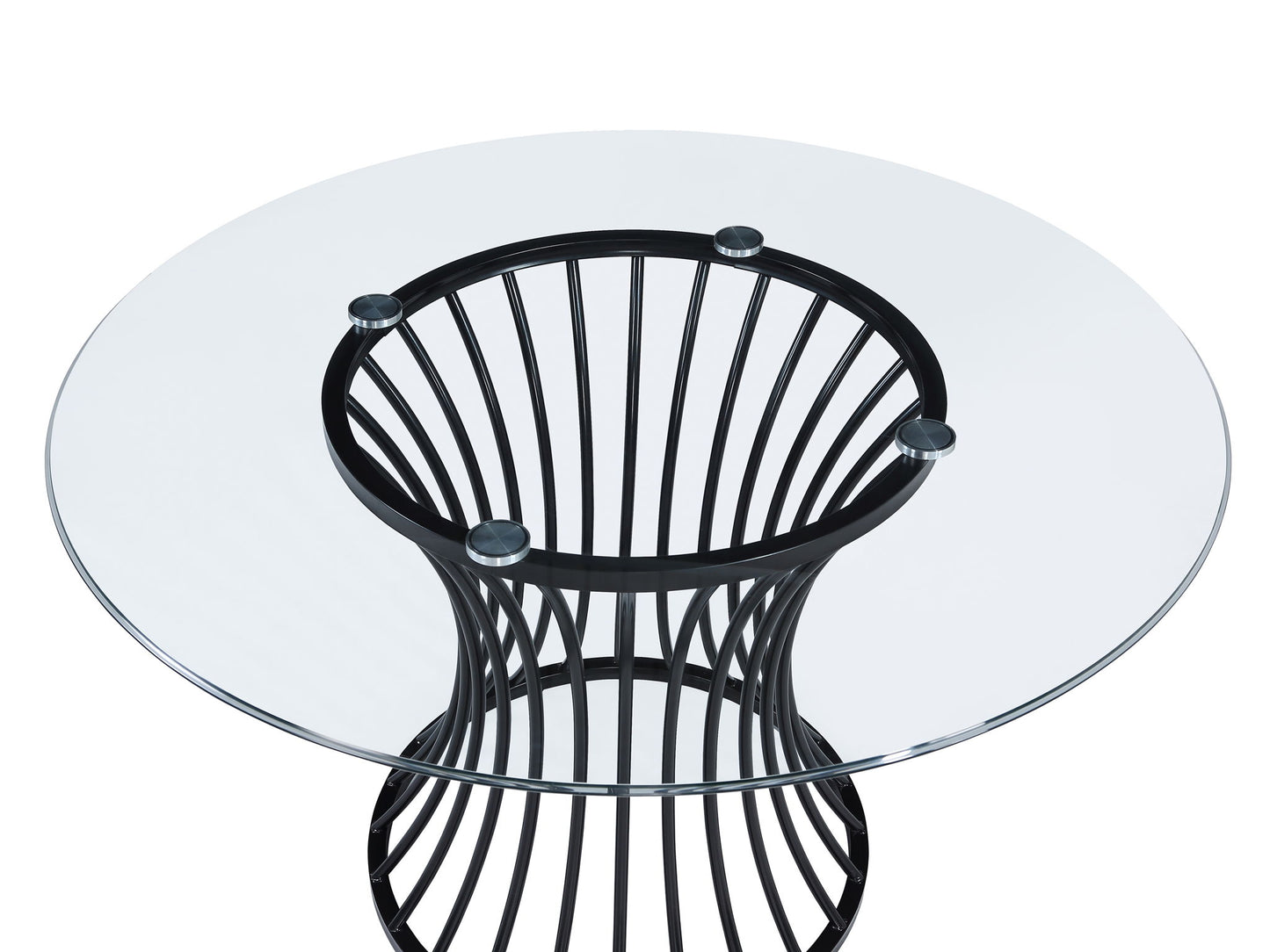 Tracy - 5 Piece Dining Room Set - Light Gray / Black