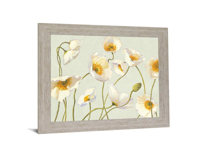 Golden Poppy Whimsy - 28" x 34" Framed Wall Art