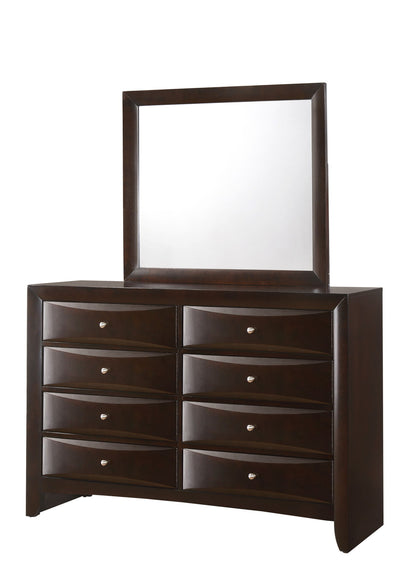 Emily - King 5 Piece Bedroom Set - Cherry