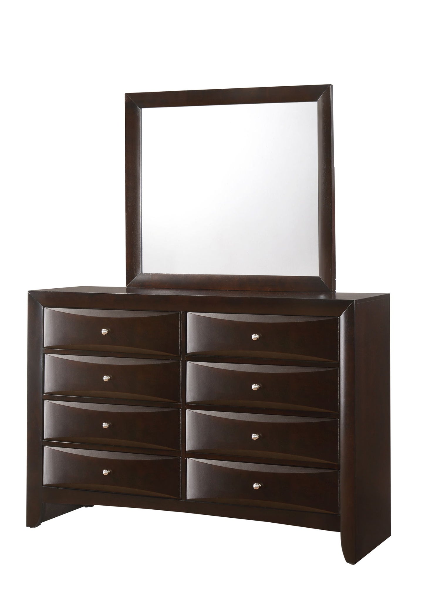 Emily - Queen 5 Piece Bedroom Set - Cherry