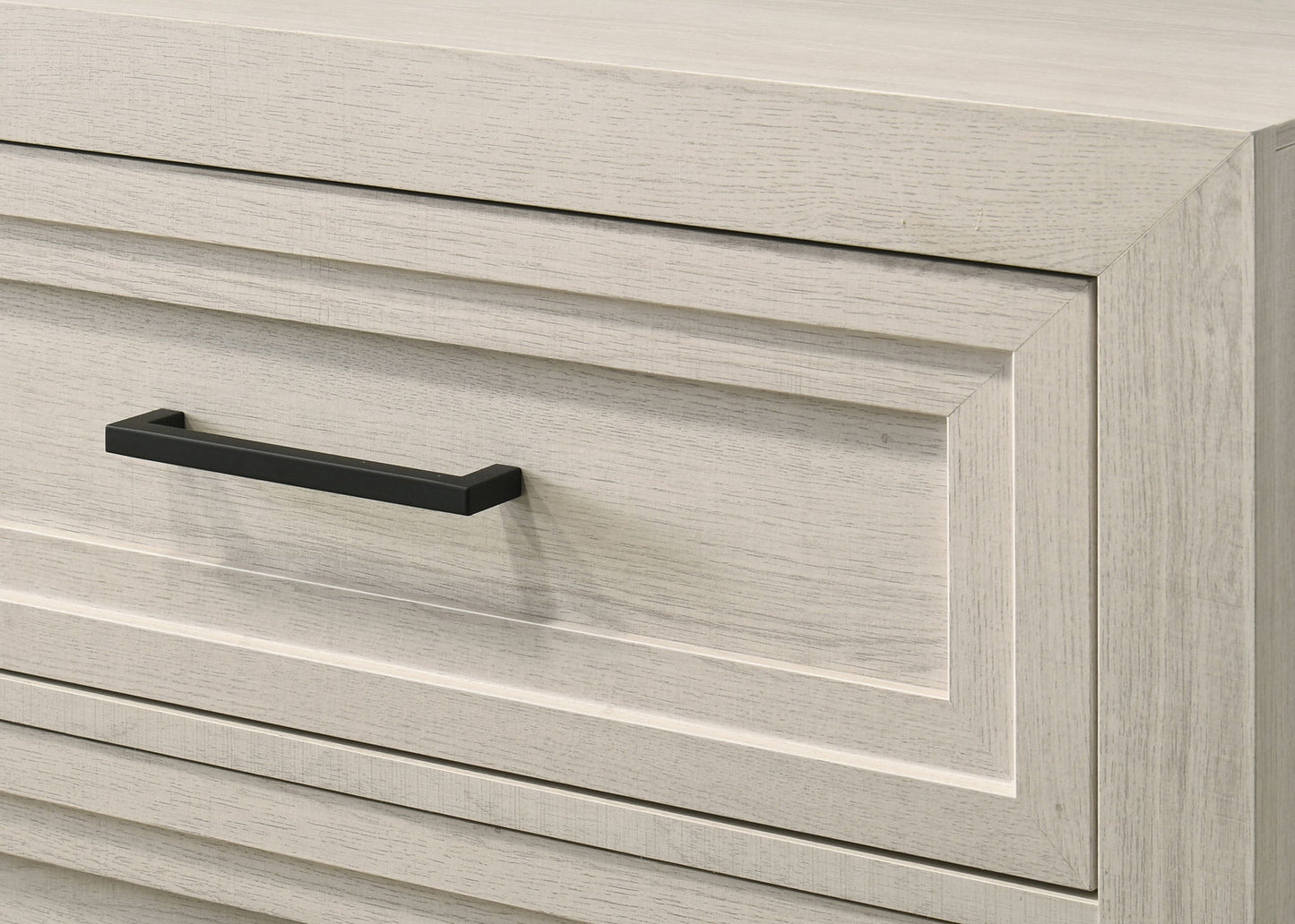 Lorraine - Dresser & Mirror - Antique White