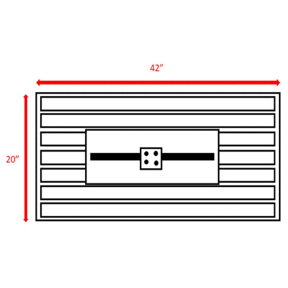 Outdoor Fire Pit Table With Lid, - Black