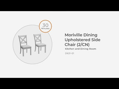 Moriville - Dining UPH Side Chair (Set of 2) - Beige